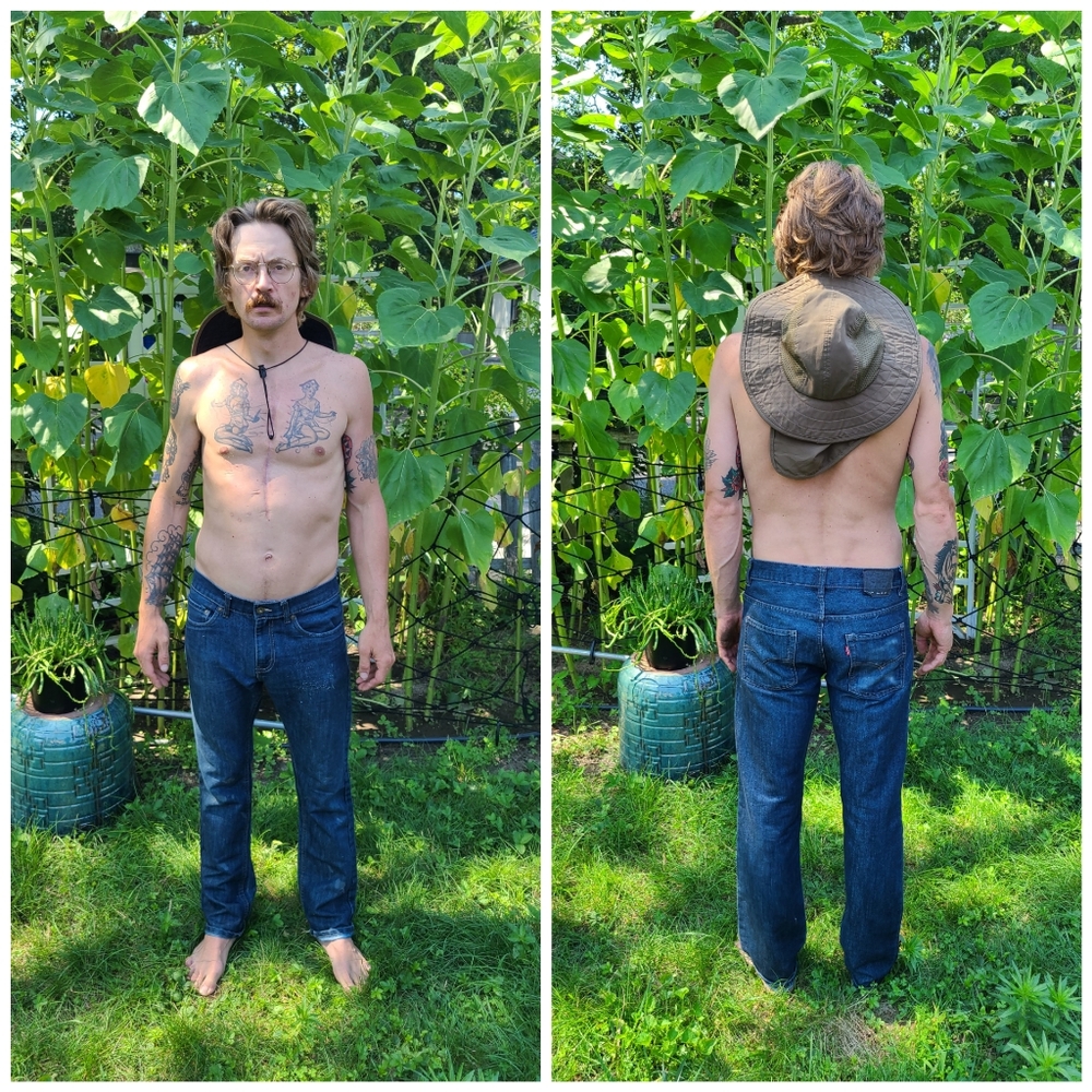 Levi 511 slim work worn Jeans 29×29